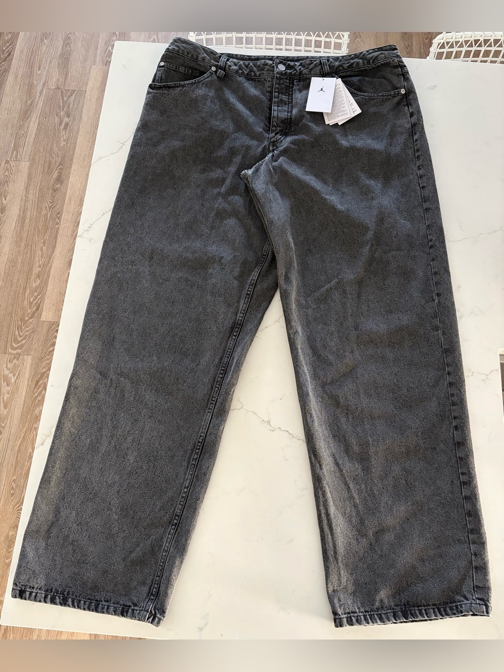 Nike Air Jordan Denim Black Jeans Mens Size 40
